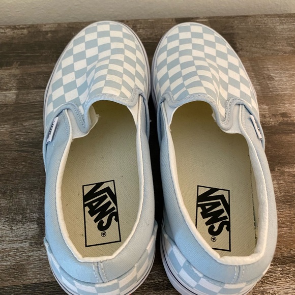 Vans Classic Slip-On - Blue Checkered - Picture 4 of 7